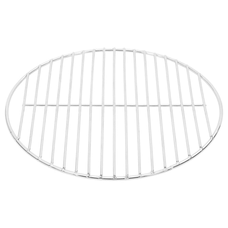 Vidaxl Grillgille Round Ø34,5 cm 304 Edelstahl