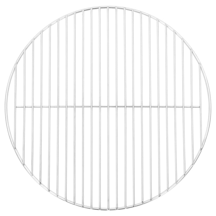 Vidaxl Grillgille Round Ø44.5 cm 304 Edelstahl