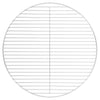 Vidaxl Grillgille Round Ø50 cm 304 Edelstahl