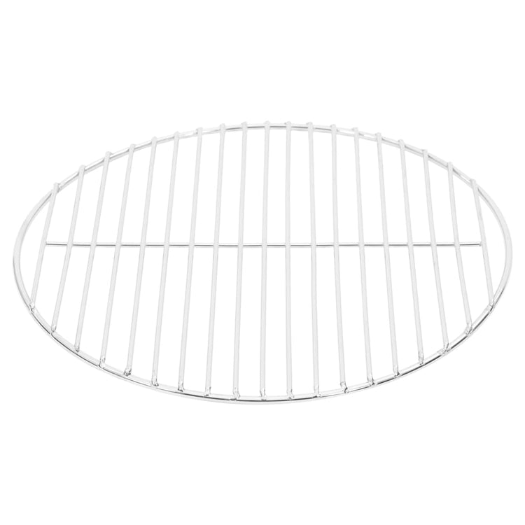 Vidaxl Grillgille Round Ø37 cm 304 Edelstahl