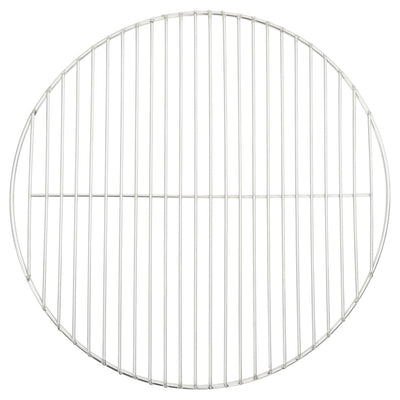 Vidaxl Grillgille Round Ø47 cm 304 Edelstahl