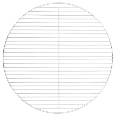 Vidaxl Grillgille Round Ø54 cm 304 Edelstahl