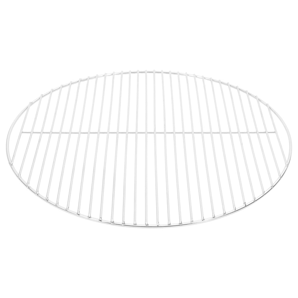 Vidaxl Grillgille Round Ø54 cm 304 Edelstahl