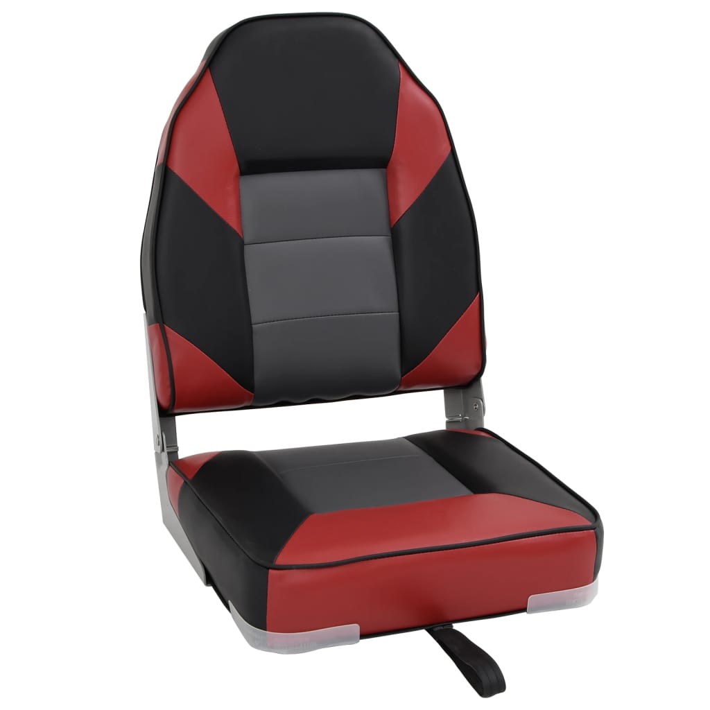Vidaxx Bootssitz mit hoher Rückenlehne klappbar 39x43x58 cm