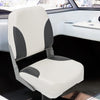 Vidaxx Bootssitz mit Befestigungsgurt klappbar 41x36x48 cm
