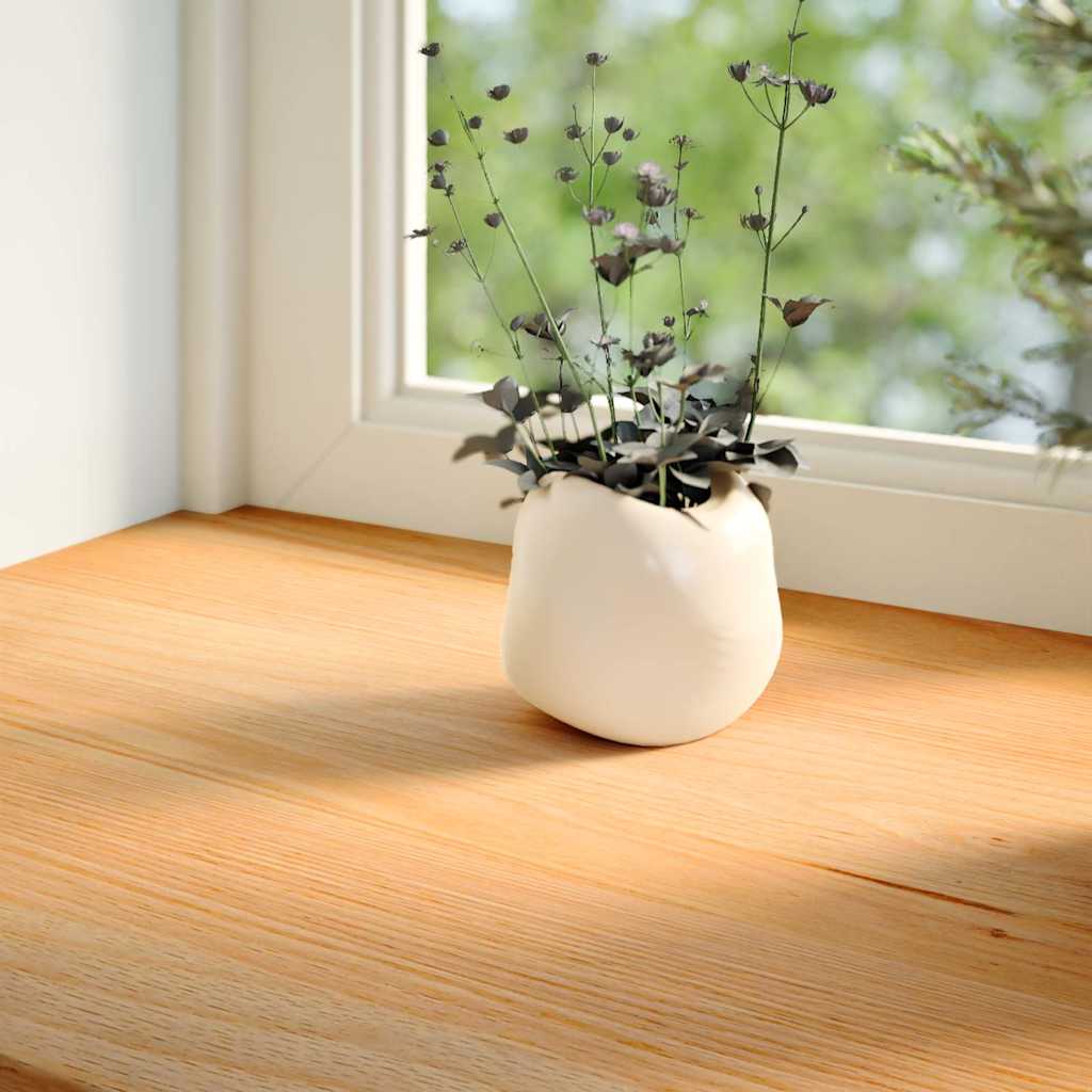 VIDAXL -Fensterbänke 2 ST 70x40x2 cm Festes Eichene Hellbraun