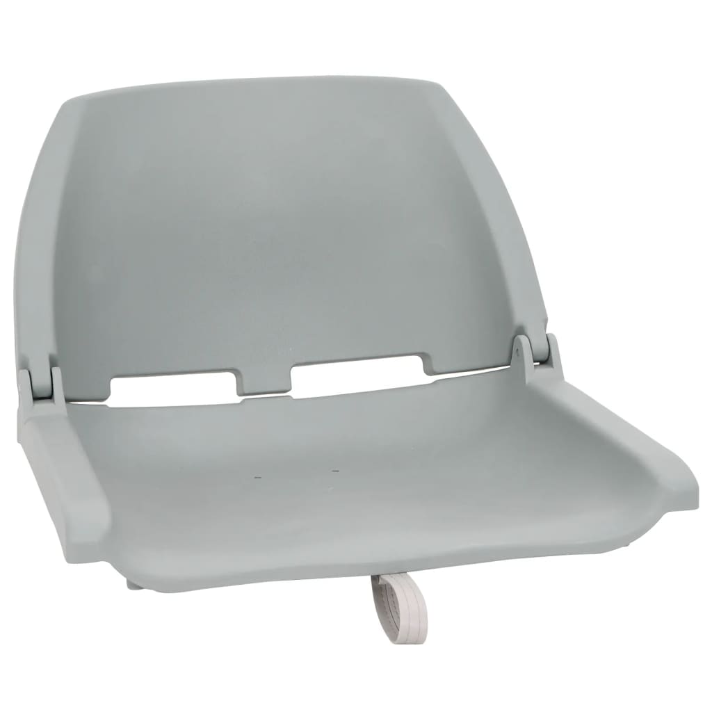 Vidaxx 2-teiliges Bootsstuhl-Set klappbar 48x51x41 cm grau