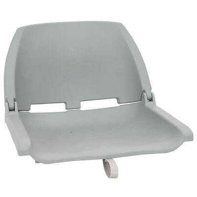 Vidaxx 2-teiliges Bootsstuhl-Set klappbar 48x51x41 cm grau