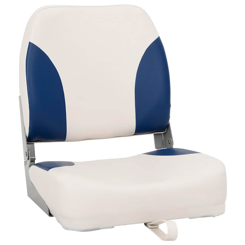 Vidaxx Bootsstuhl 1 Set klappbar 41x36x48 cm blau und weiß