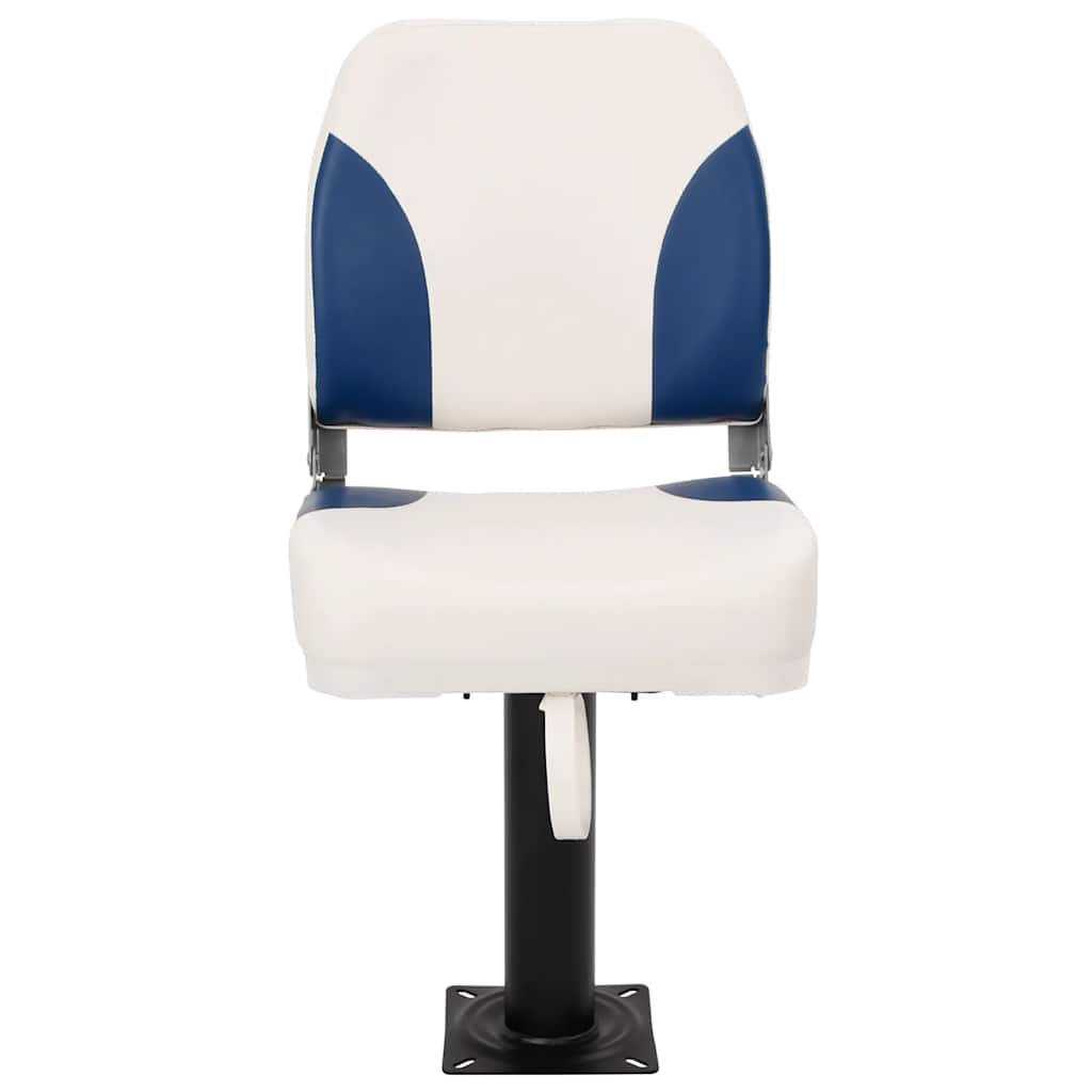 Vidaxx Bootsstuhl 1 Set klappbar 41x36x48 cm blau und weiß