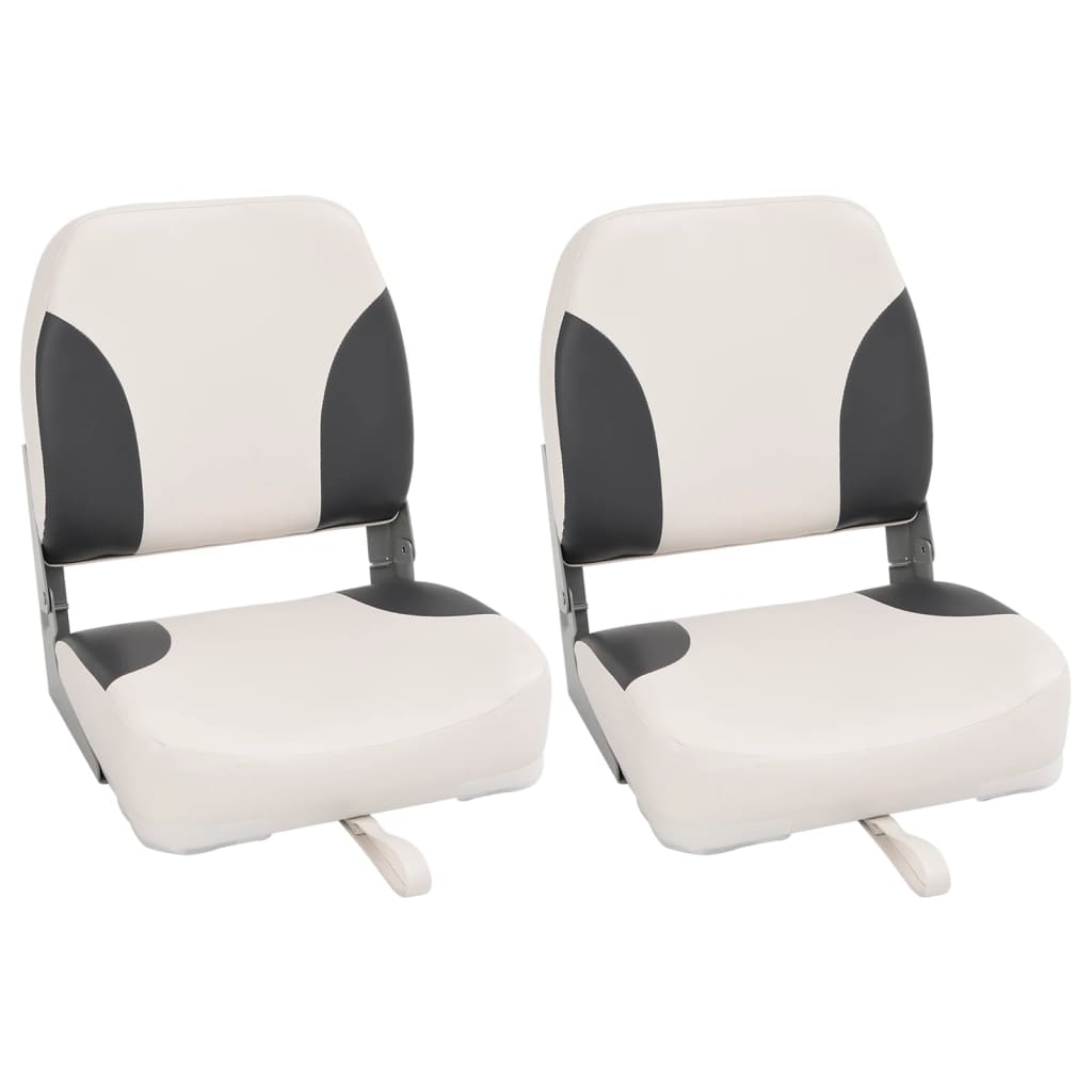 Vidaxx Bootsstühle 2 Stück klappbar mit hoher Rückenlehne 41x36x48 cm