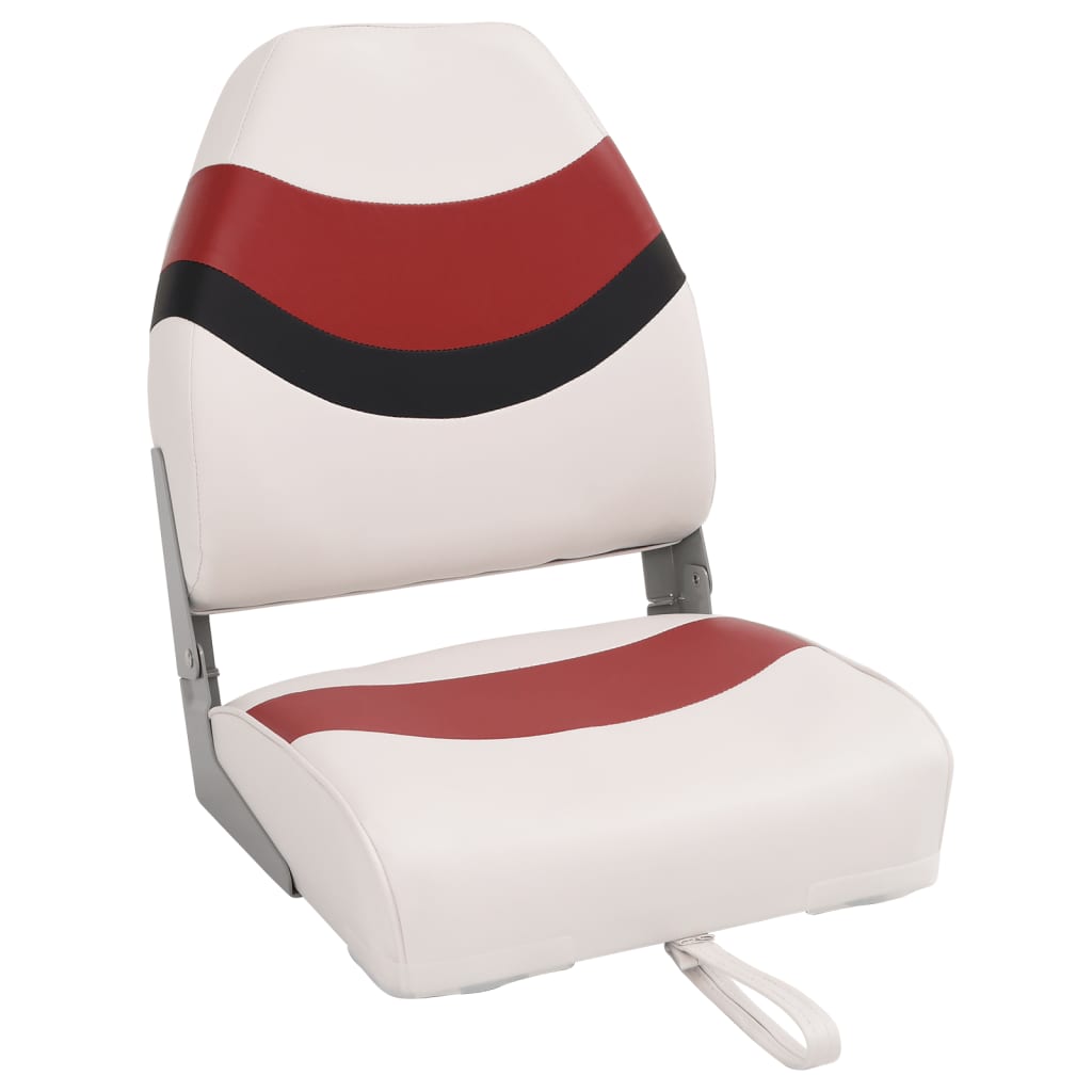 Vidaxx Bootsstühle 2 Stück klappbar mit hoher Rückenlehne 44x38x55 cm