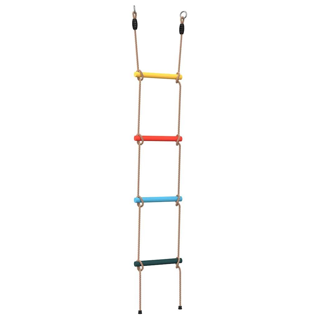 Vidaxl -Seilleiter für Kinder mit 4 Sports Multi -Colored