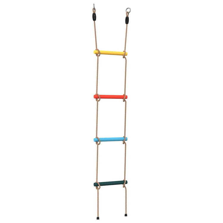 Vidaxl -Seilleiter für Kinder mit 4 Sports Multi -Colored