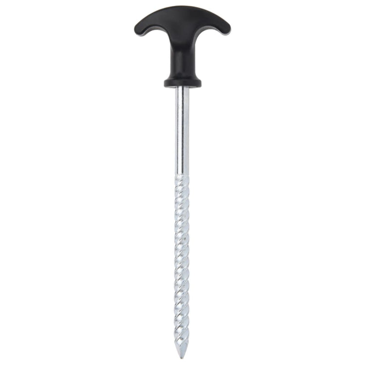 Vidaxl -Zeltstifte 24 Sts Ø7 mm 17 cm verzinkter Stahl