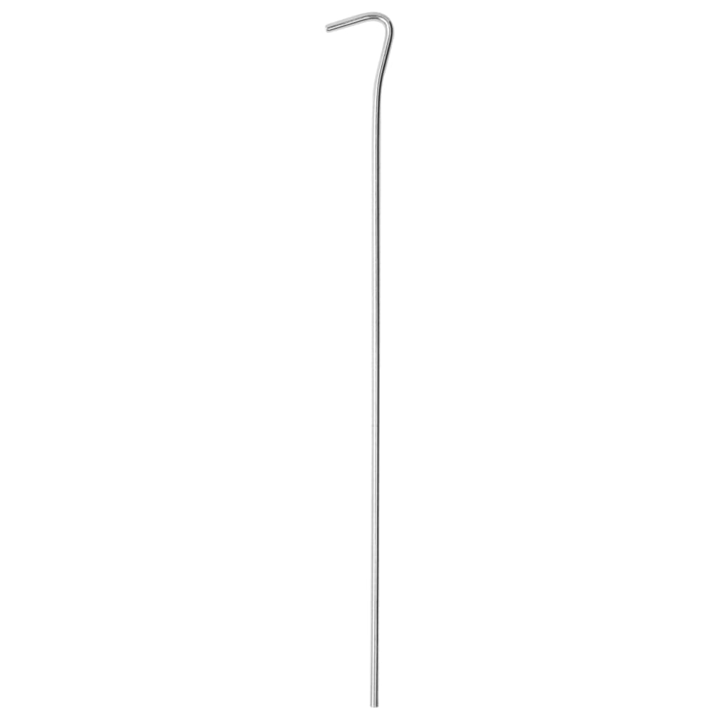 Vidaxl -Zeltstifte 50 Sts Ø4 mm 30 cm verzinkter Stahl