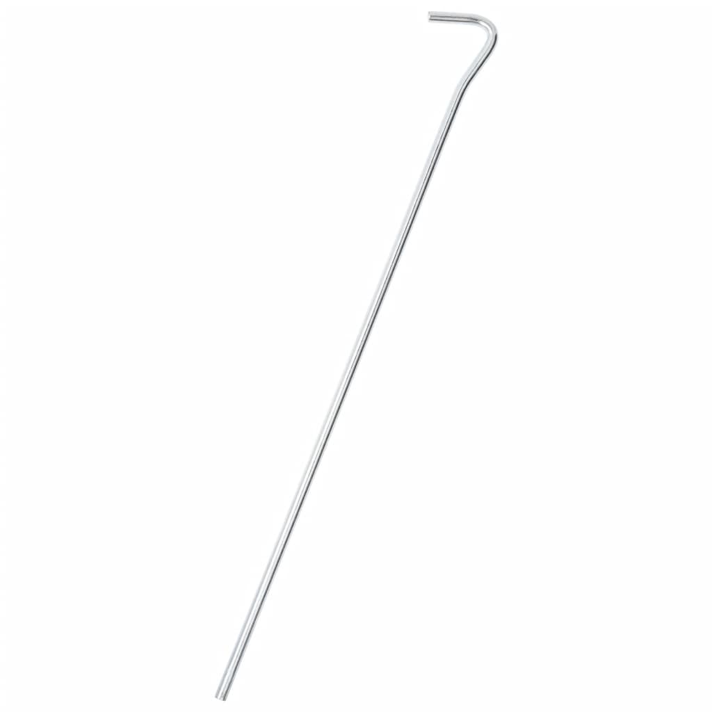 Vidaxl -Zeltstifte 50 Sts Ø5 mm 30 cm verzinkter Stahl