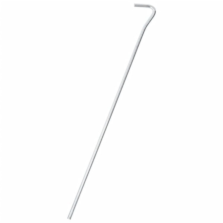 Vidaxl -Zeltstifte 50 Sts Ø5 mm 30 cm verzinkter Stahl