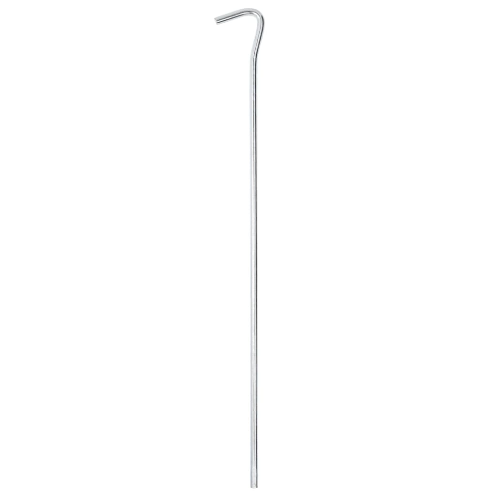 Vidaxl -Zeltstifte 50 Sts Ø5 mm 30 cm verzinkter Stahl