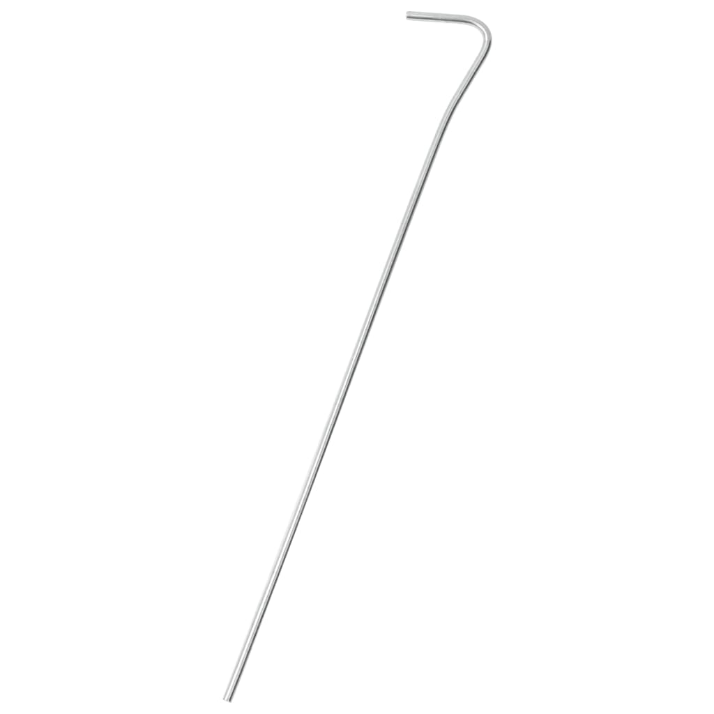 Vidaxl -Zeltstifte 50 Sts Ø3 mm 23 cm verzinkter Stahl