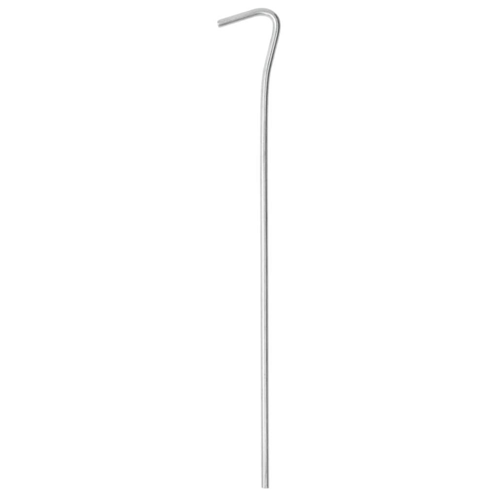 Vidaxl -Zeltstifte 25 St Ø4 mm 23 cm verzinkter Stahl