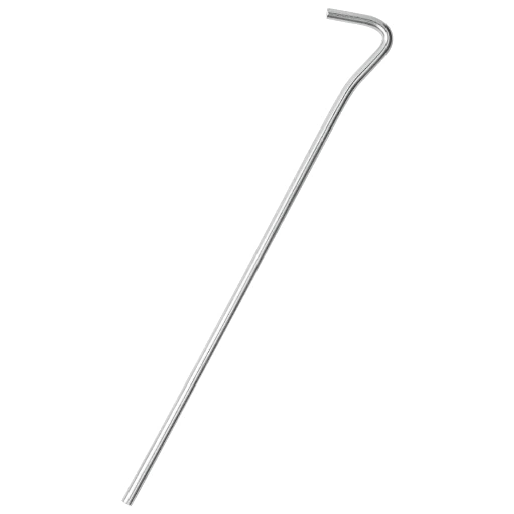 Vidaxl -Zeltstifte 50 Sts Ø5 mm 23 cm verzinkter Stahl