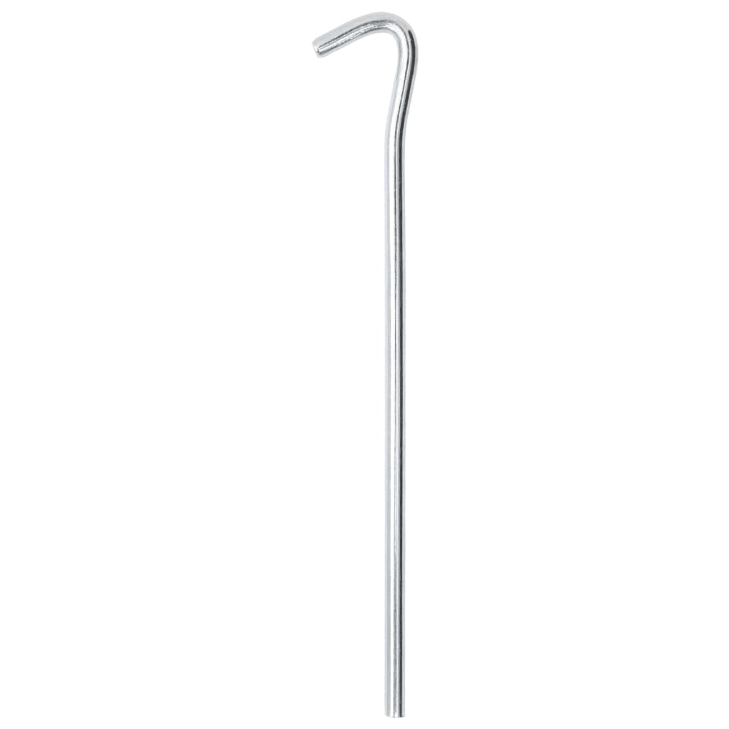 Vidaxl -Zeltstifte 25 St Ø7 mm 23 cm verzinkter Stahl