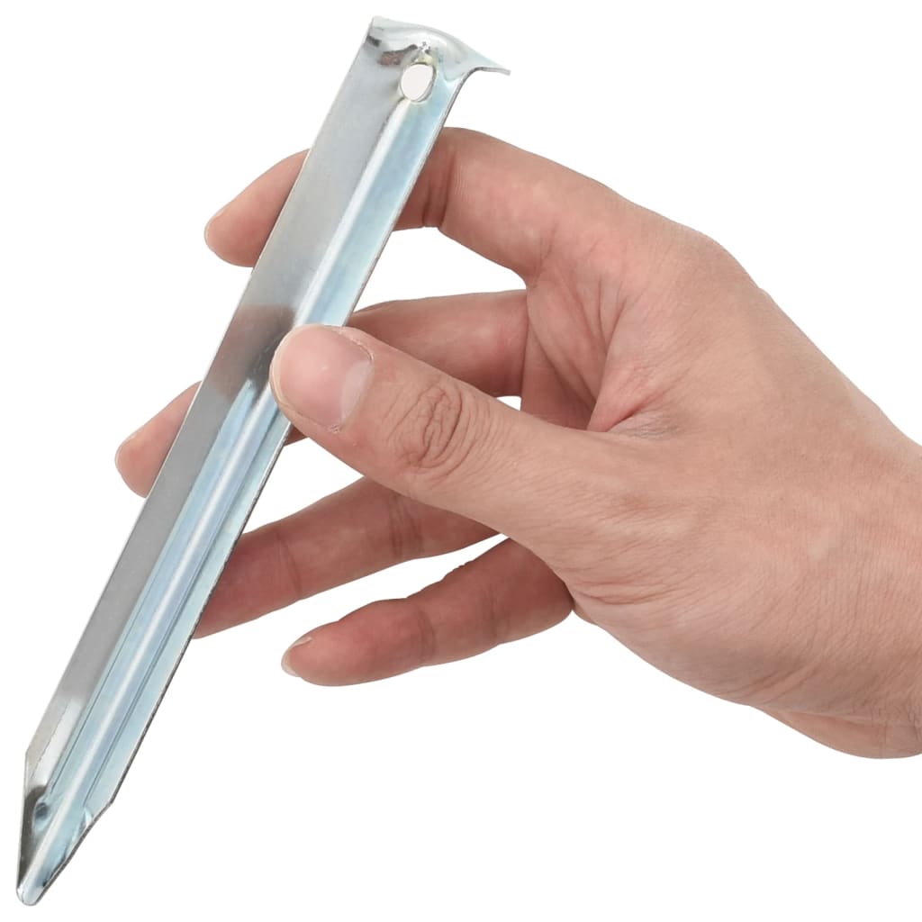 Vidaxl -Zeltstifte 24 St Ø20 mm 17 cm verzinkter Stahl