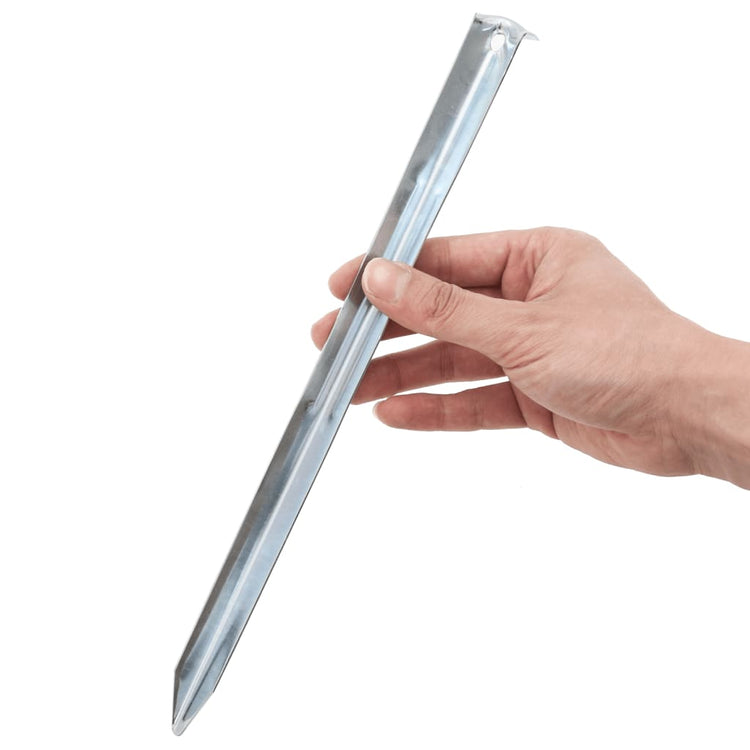 Vidaxl Zeltheringe 24 Stück ø20 mm 30 cm verzinkter Stahl