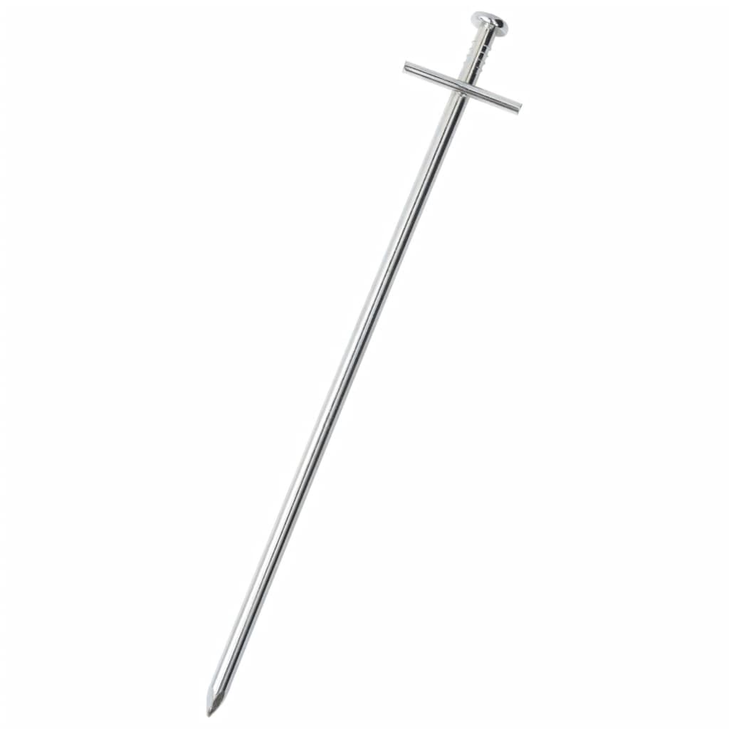 Vidaxl -Zeltstifte 24 St Ø6 mm 23 cm verzinkter Stahl