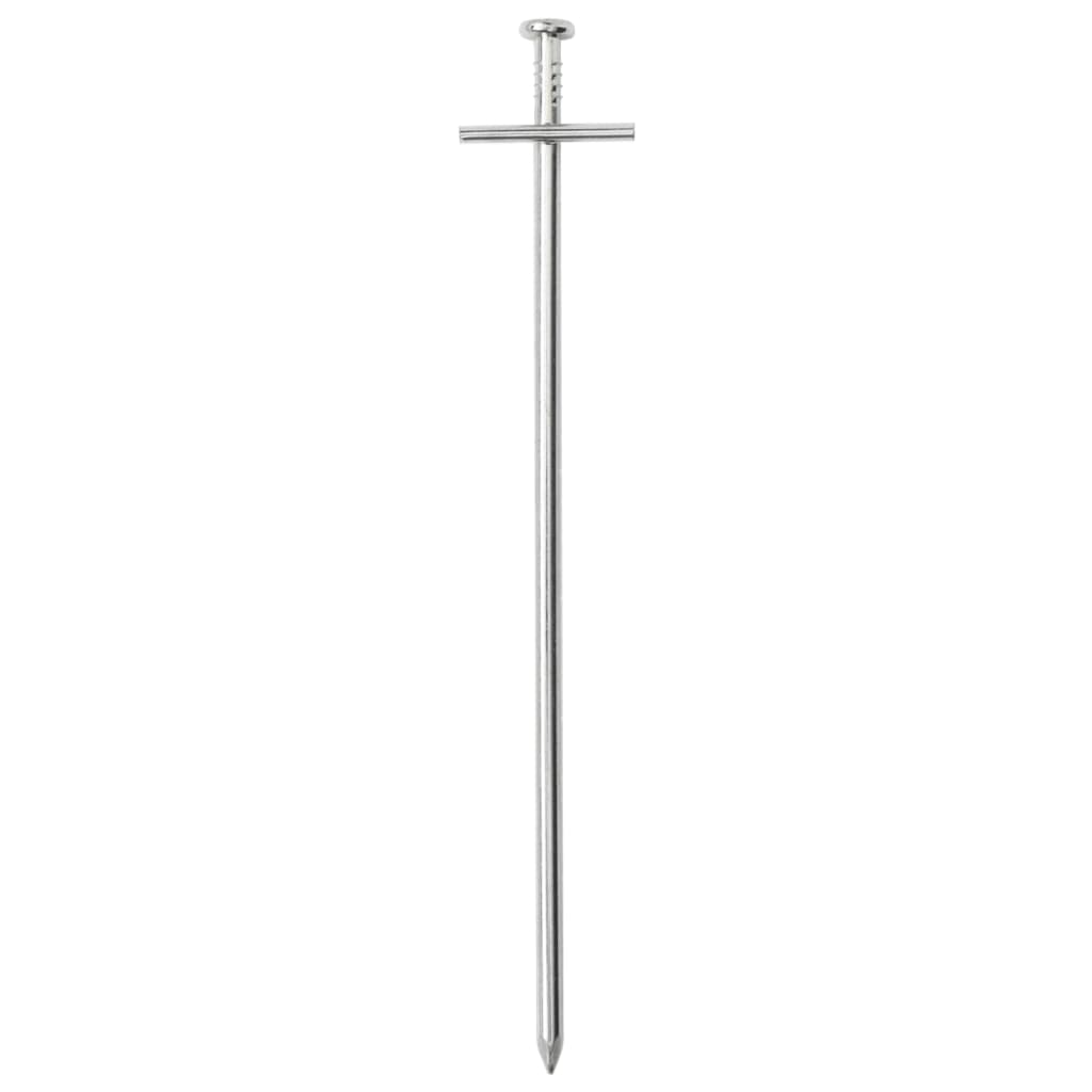 Vidaxl -Zeltstifte 24 St Ø6 mm 23 cm verzinkter Stahl