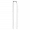 VIDAXL Zelt Frisur 12 Stcs U-förmig Ø10 mm 37 cm verzinkter Stahl