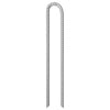 VIDAXL-Zeltstifte 12 Stcs U-förmig Ø12 mm 41,5 cm verzinkter Stahl