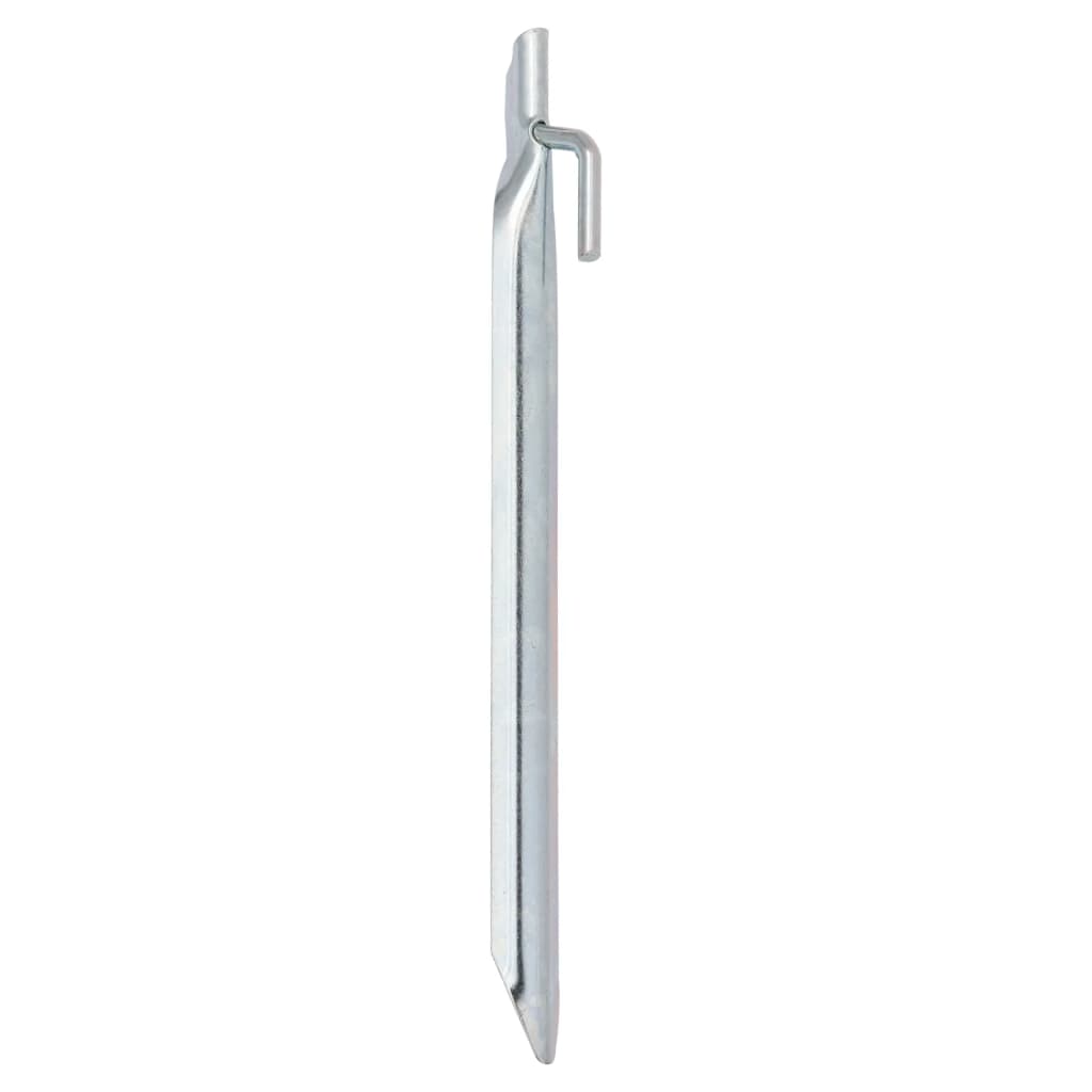 Vidaxl-Zeltstifte 24 St. V-förmig Ø20 mm 24 cm verzinkter Stahl