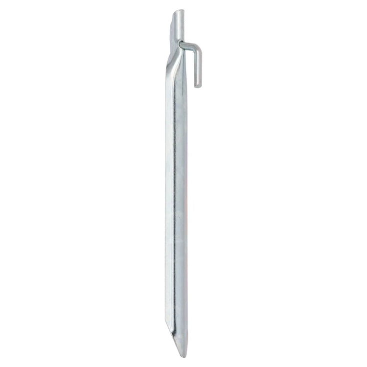 Vidaxl-Zeltstifte 24 St. V-förmig Ø20 mm 24 cm verzinkter Stahl
