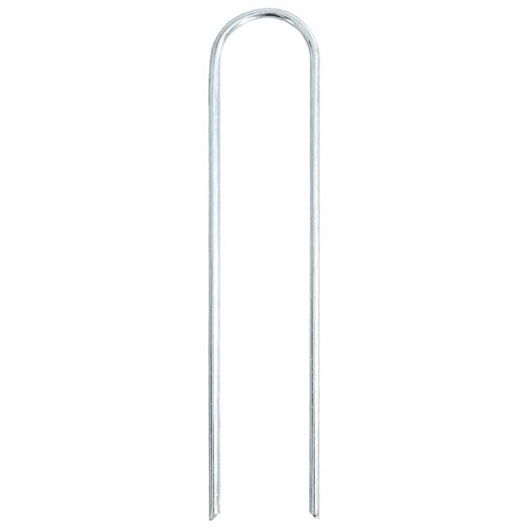 Vidaxx Erdnägel 25 Stück U-Form 20x3,5 cm verzinkter Stahl