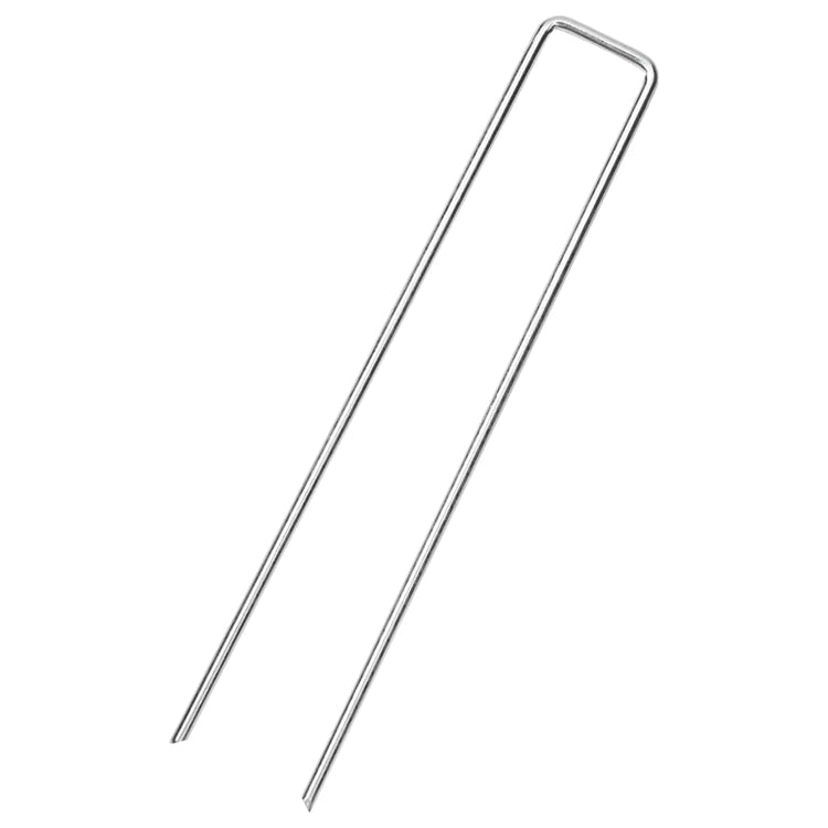 Vidaxx Erdnägel 50 Stück U-förmig 20x3,5 cm verzinkter Stahl