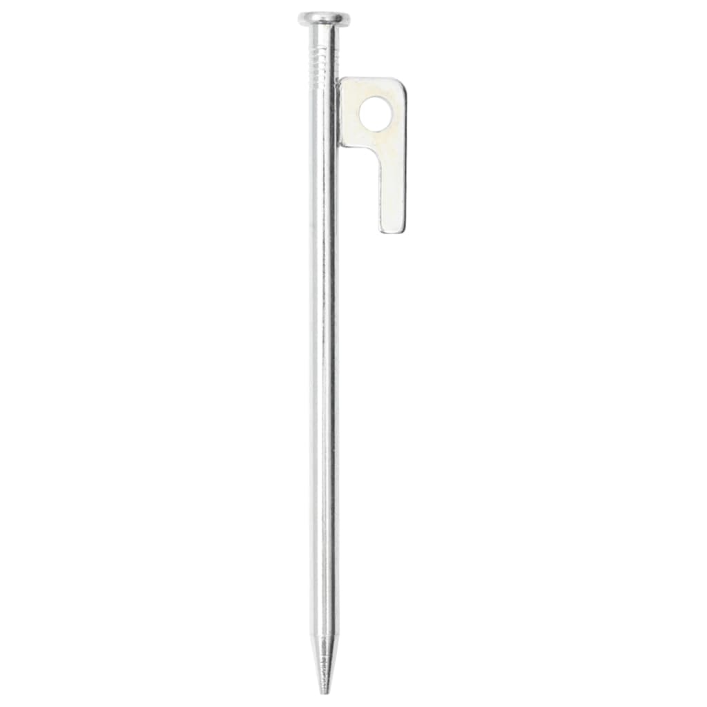Vidaxl -Zeltstifte 24 St 9 mm 20 cm verzinkter Stahl