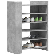 Vidaxl Schuhschrank 74,5 x 37,5 x 100 cm verarbeiteter Holzbetonpreis - afbeelding 3