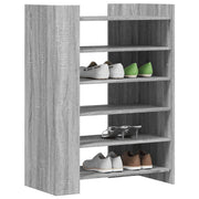 VIDAXL -Schuhschrank 74,5 x 37,5 x 100 cm propertiertes Holzgrau Sonoma Eiche - afbeelding 3