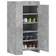 Vidaxl Schuhschrank 52x37.5x100 cm bearbeiteter Holzbetonpreis - afbeelding 3