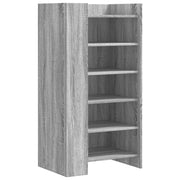 VIDAXL -Schuhschrank 52x37.5x100 cm propertiertes Holzgrau Sonoma Eiche - afbeelding 2