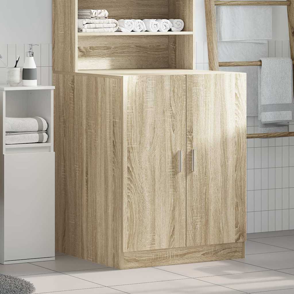 VIDAXL WASH MACHINGBOGT 70.5X71.5X91.5 CM SONOMA EAK -COLDED