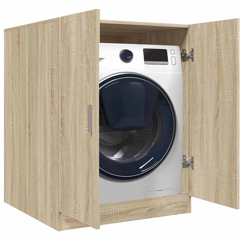 VIDAXL WASH MACHINGBOGT 70.5X71.5X91.5 CM SONOMA EAK -COLDED