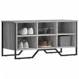 Vidaxl Schuhschrank 90x38x45.5 cm Eigenschaften Holzgrau Sonoma Eiche Farbe - afbeelding 1