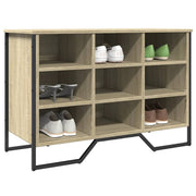 Vidaxl Schuhschrank 90x38x61.5 cm propertiertes Holz Sonoma Eiche gefärbt - afbeelding 1