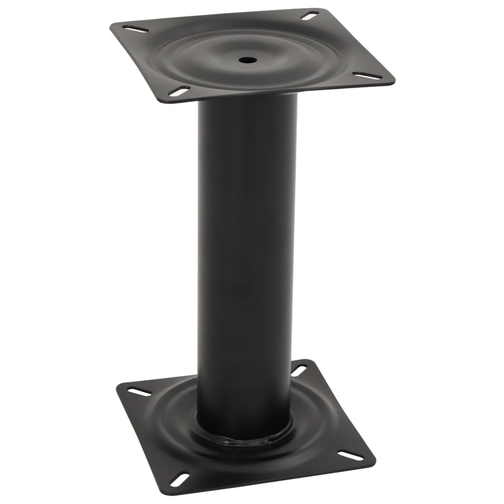 VidaXL Bootsstuhlbein 33 cm Stahl schwarz