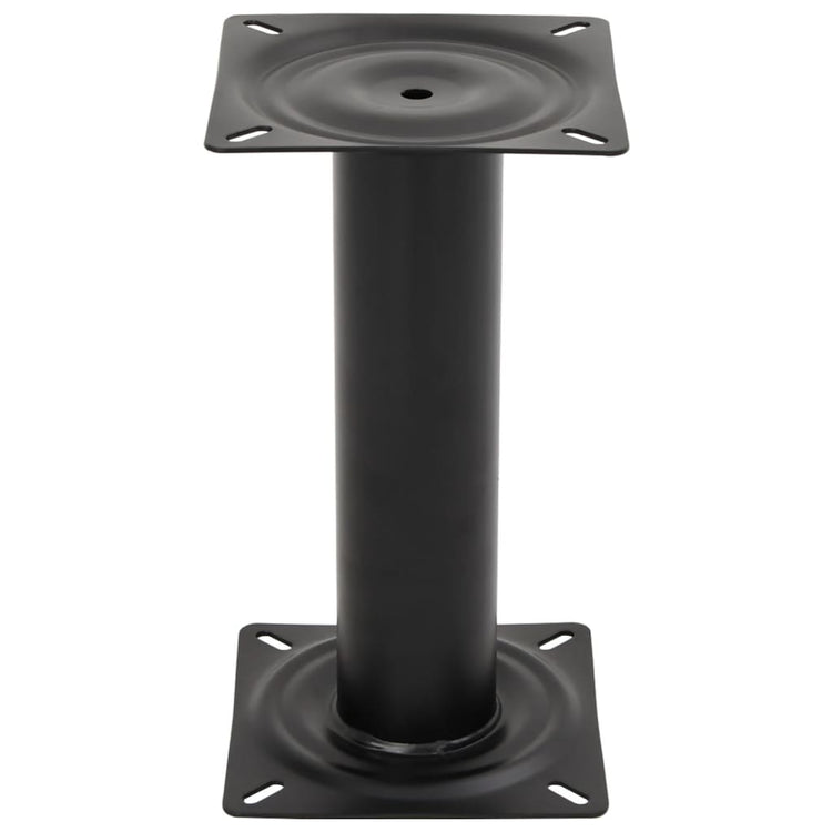 VidaXL Bootsstuhlbein 33 cm Stahl schwarz