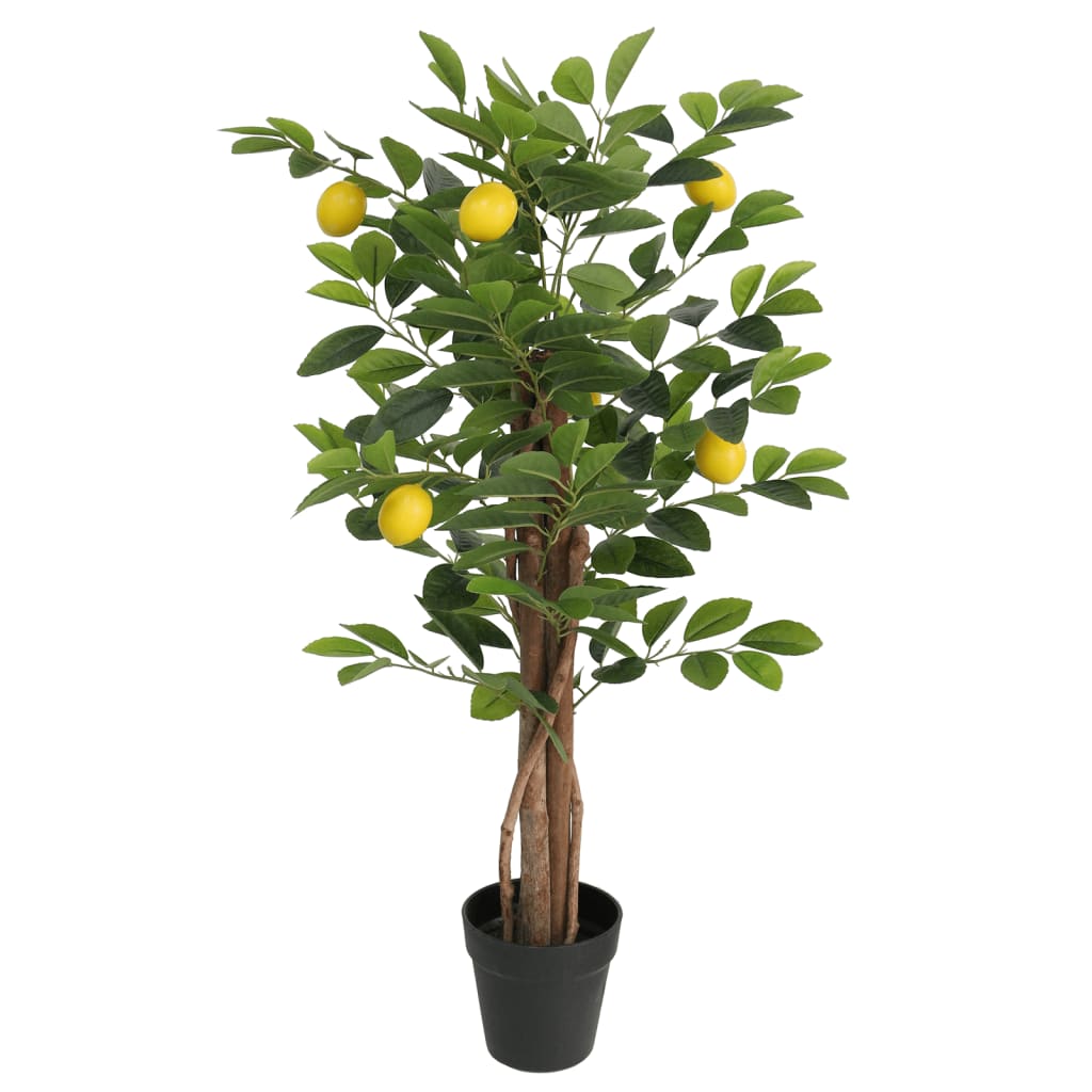 Vidaxl Artcitroen Tree mit 3 Stämmen 85 cm Polypropengrün