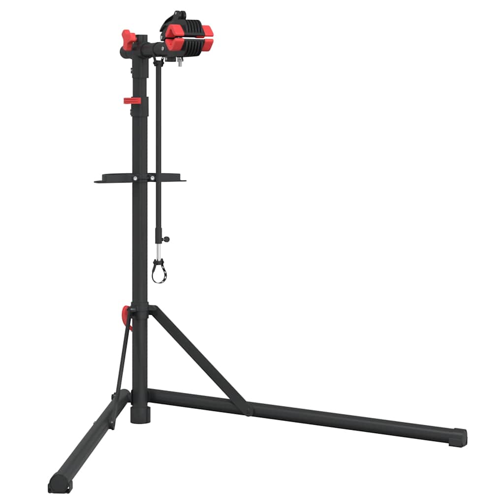 Vidaxl fiets reparieren Standard faltbare 92-152 cm Stahlrot